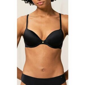 Sutien dama cu burete aerat - Body Make-Up Essentials - negru imagine