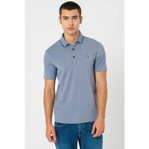 Tricou polo slim fit cu logo pe piept imagine