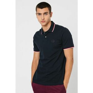 Tricou polo slim fit din bumbac imagine