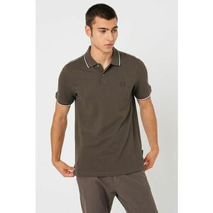 Tricou polo slim fit din bumbac imagine