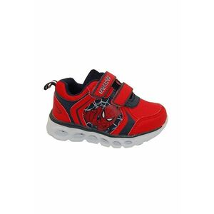 Pantofi sport cu model Spiderman si velcro imagine