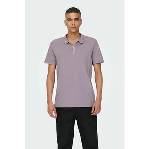 Tricou polo slim fit din material pique Travis imagine