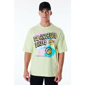 Tricou cu imprimeu LA Lakers Retro imagine