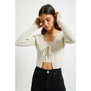 Set de cardigan si top crop imagine