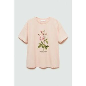 Tricou cu imprimeu floral imagine