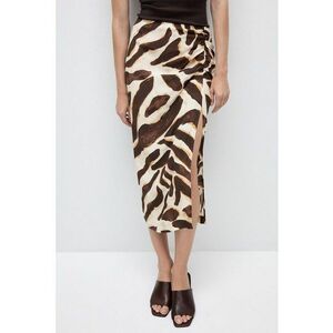 Fusta cu model animal print imagine