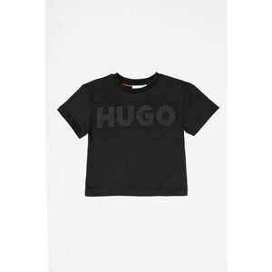 Tricou de bumbac cu decolteu la baza gatului imagine