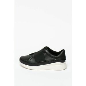 Pantofi slip-on din piele cu bareta elastica Libu imagine