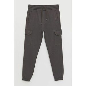 Pantaloni de trening din amestec de bumbac cu buzunare cu clapa imagine