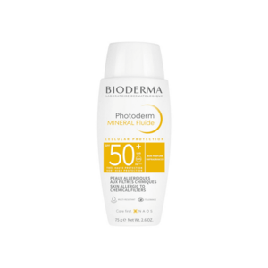 Fluid cu protectie solara Photoderm Mineral SPF 50+ pentru ten alergic - 75g imagine