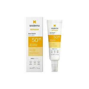 Crema pentru fata cu protectie solara SPF50 Silk Touch Repaskin 50 ml imagine