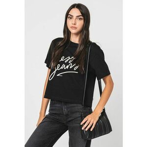 GUESS - Tricou lejer cu imprimeu logo imagine