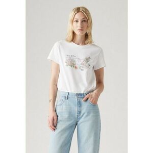 LEVI'S Tricou roz pal / alb imagine