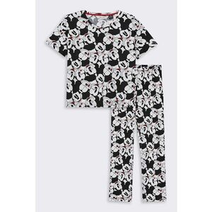 Pijama de bumbac cu Mickey Mouse imagine