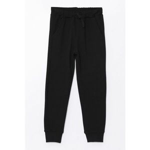 Pantaloni de trening din amestec de bumbac cu buzunare laterale imagine