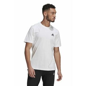 Tricou regular fit cu logo mic brodat Essentials imagine