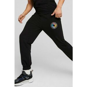 Pantaloni sport cu capse laterale imagine