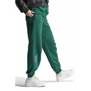 Pantaloni sport relaxed fit cu logo brodat imagine