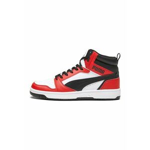 Pantofi sport mid-high unisex din piele ecologica Rebound imagine