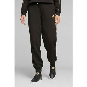 Pantaloni sport cu buzunare laterale Essentials Minimal Gold imagine