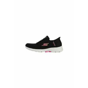 Pantofi sport GO WALK 6 - VIVID ID - SLIP-INS 124627BKMT imagine