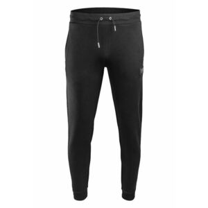 Pantaloni trening barbati - Bumbac - Negru imagine