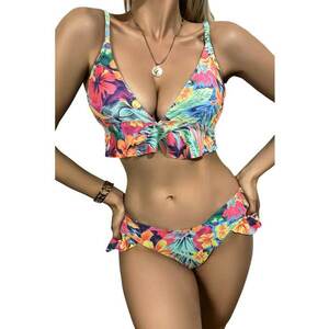 Sutien costum de baie Flori imagine