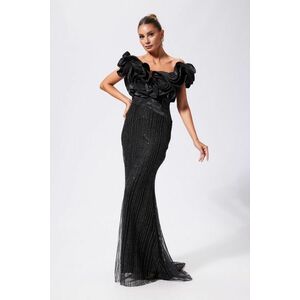 Rochie de ocazie premium Chanter Neagra imagine