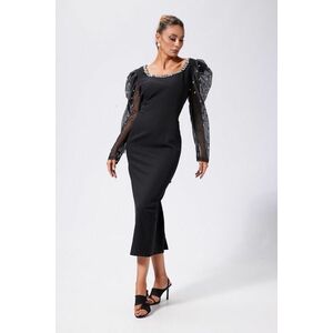 Rochie de ocazie premium Clarance Neagra imagine