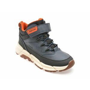 Ghete casual GEOX bleumarin, J36LCG, din piele ecologica imagine