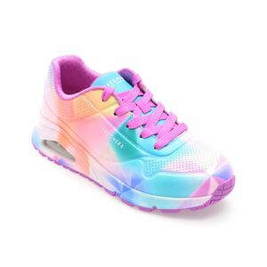 Pantofi sport SKECHERS multicolor, 310560L, din piele ecologica imagine