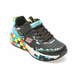 Pantofi sport SKECHERS negri, 402182L, din material textil imagine