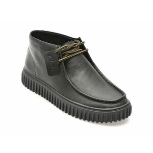 Ghete casual CLARKS negre, TORHHI, din piele naturala imagine