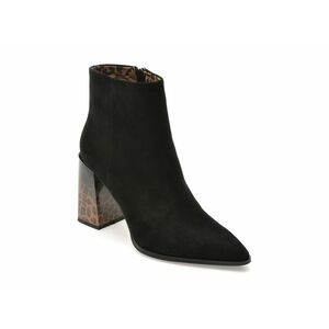 Botine casual EPICA negre, 4F3609, din piele intoarsa imagine