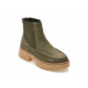 Ghete casual CLARKS verzi, LINOTOP, din nabuc imagine