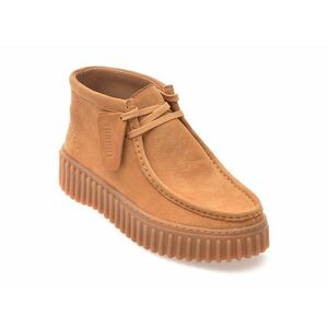 Ghete casual CLARKS maro, TORHMOS, din nabuc imagine