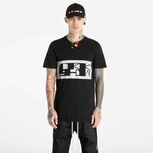 Tricou Rick Owens Level T-Shirt Black/ Pearl imagine