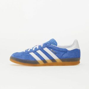 Sneakers adidas Gazelle Indoor W Blue Fusion/ Cloud White/ Gold Metallic imagine