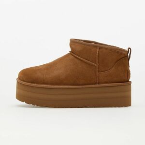 Sneakers UGG W Classic Ultra Mini Platform Chestnut imagine