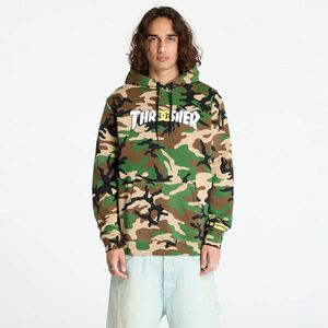 Hanorac DC x Thrasher Pullover Hoodie Army Camo imagine