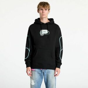 Hanorac PLEASURES Pixel P Hoodie Black imagine