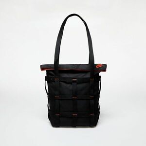 Nike Sportswear Cargo Tote Black/ Black/ Orange imagine