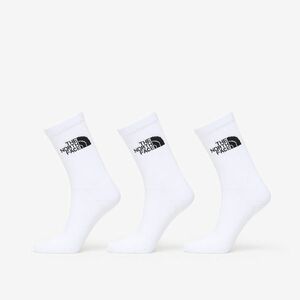 The North Face Multi Sport Cush Crew Sock 3-Pack Tnf White imagine