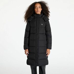 Jacheta Calvin Klein Jeans Monologo Non Down Jacket Black imagine