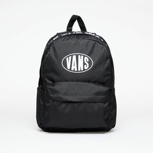 Vans Old Skool Backpack Black/ White imagine