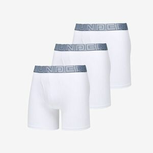 Under Armour Performance Cotton 6in 3-Pack White imagine