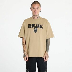 Tricou A BATHING APE Bape Army Relaxed Fit Tee Beige imagine