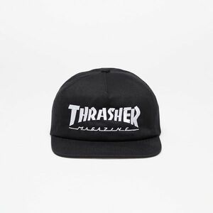 Thrasher Mag Logo Snapback Black/ White imagine