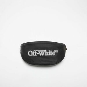 Geantă de talie Off-White Kids Big Bookish Funny Belt Bag Black/ Reflective imagine