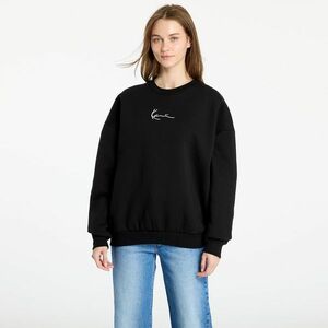 Hanorac Karl Kani Small Signature Essential OS Crew Black imagine